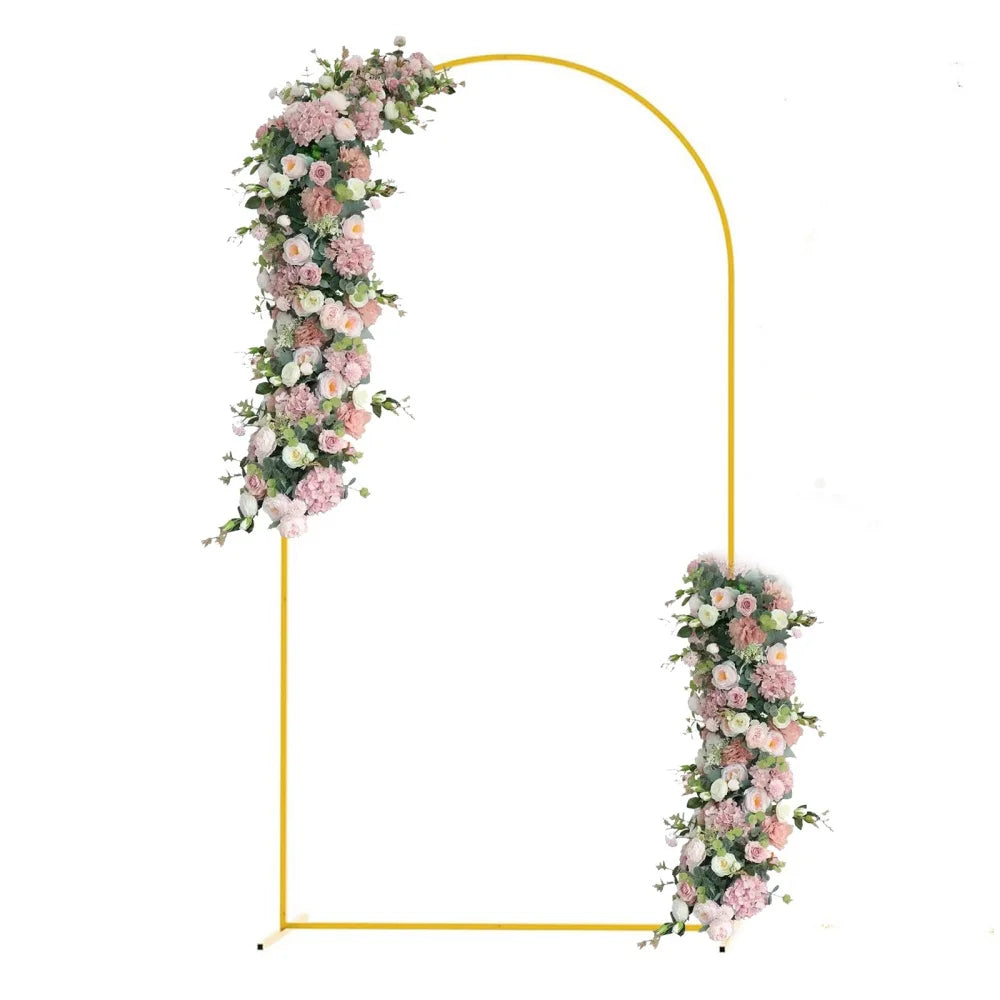 Premium Iron Wedding Arch,Stable & Protective Design,3 Size,Balloon Arch For Wedding Birthday Party Holiday Decoration, Event Metal Arch For Wedding Backdrop