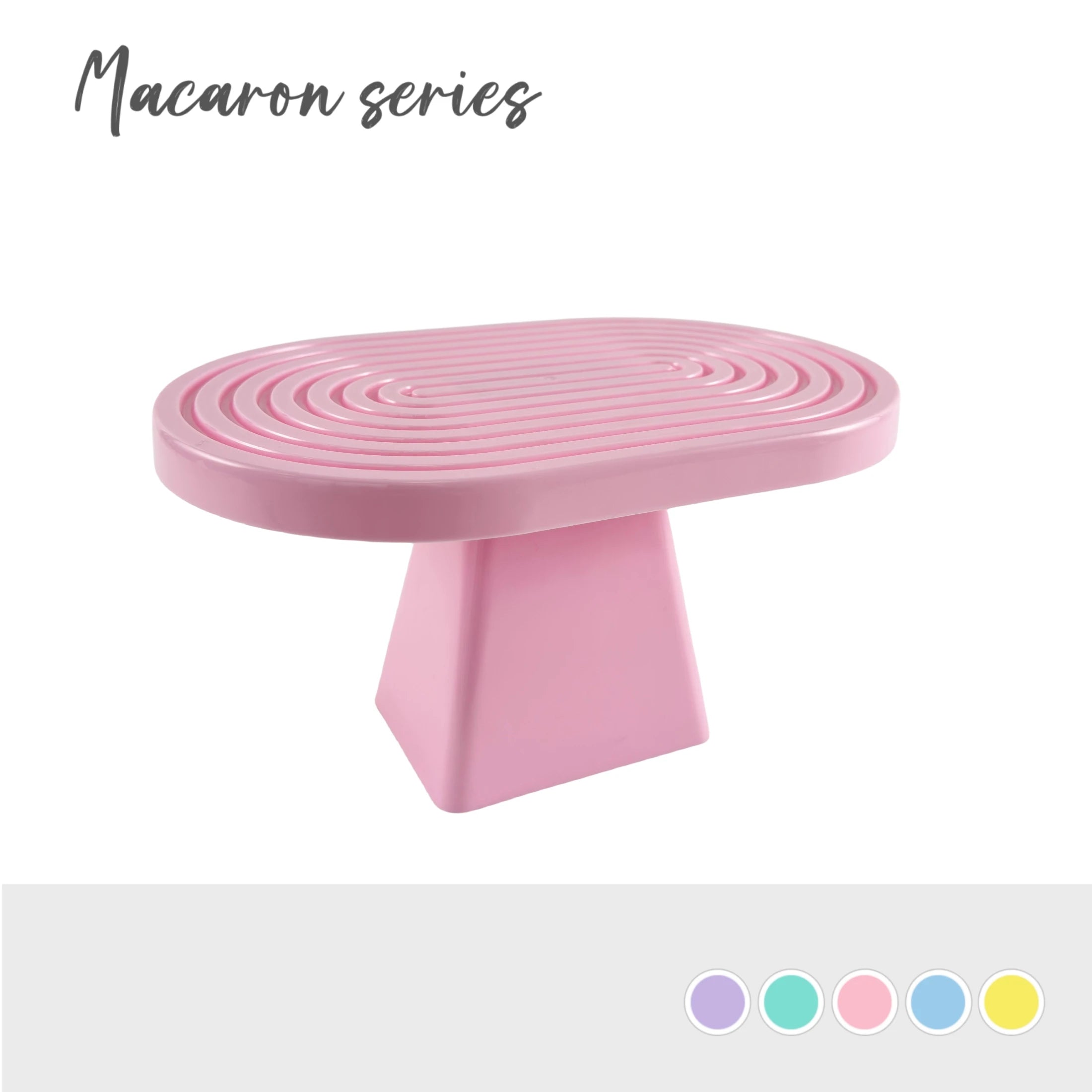 one piece Cake pedestal Stand and Cupcake Stands Holder Fruits Dessert Display Plate for Baby Shower Wedding Birthday Party Cele