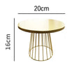 20/25cm Metal Cake Stand Dessert Rack Cupcake Display Stand Dessert Tray Pie Plates display rack for Bakeware Wedding Party