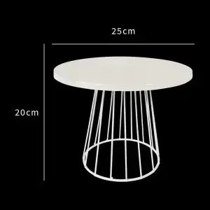 20/25cm Metal Cake Stand Dessert Rack Cupcake Display Stand Dessert Tray Pie Plates display rack for Bakeware Wedding Party